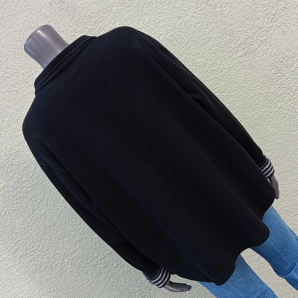 ERIKA II COLLECTION LADIES COTTON BLEND CARDIGAN W/STRIPED TRIM (RUSSIA) - Picture 12 of 17